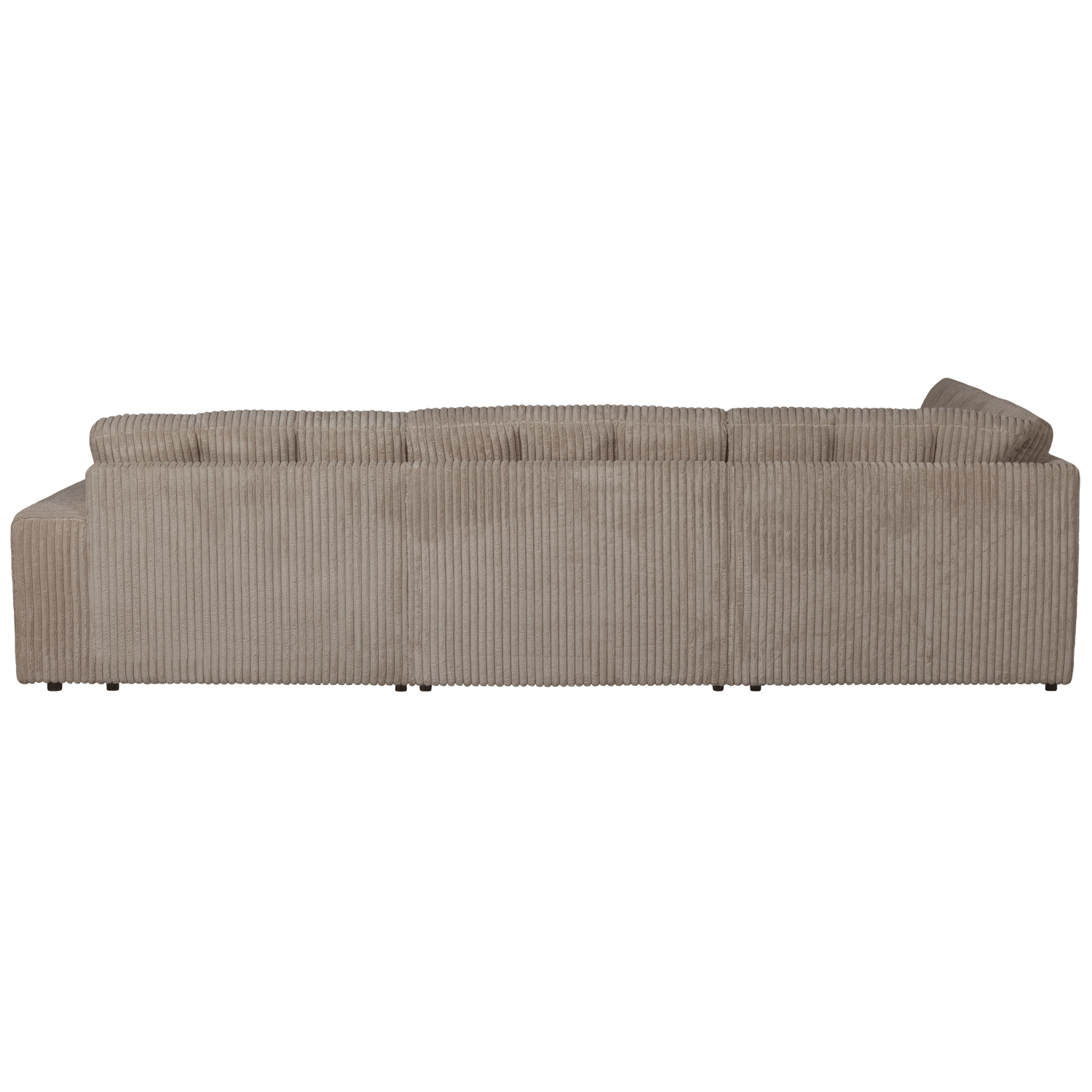 WOOOD canapea colt SECOND DATE | 100% Pes | Mud | 78x316x212 cm
