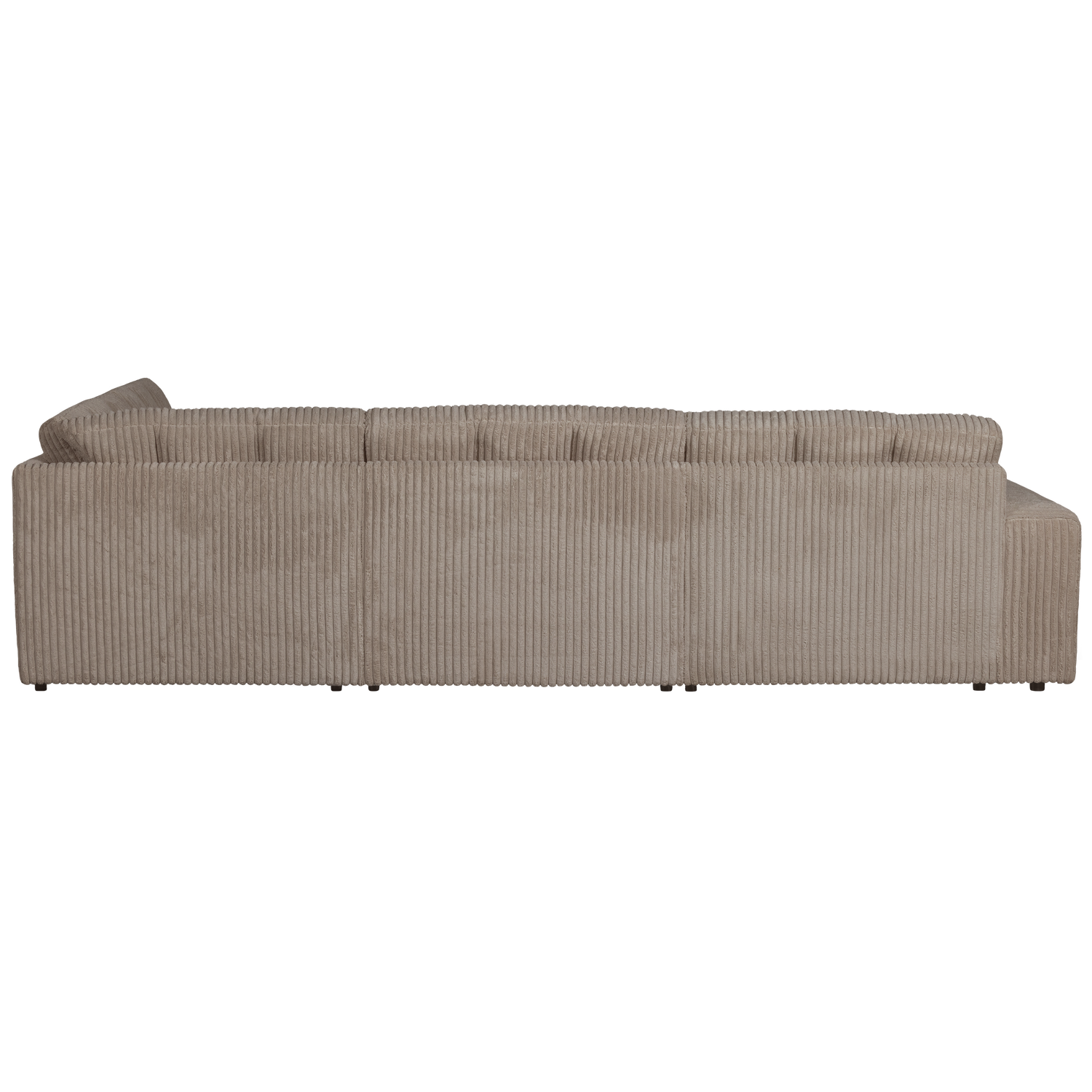 WOOOD canapea colt SECOND DATE | 100% Pes | Mud | 78x316x212 cm