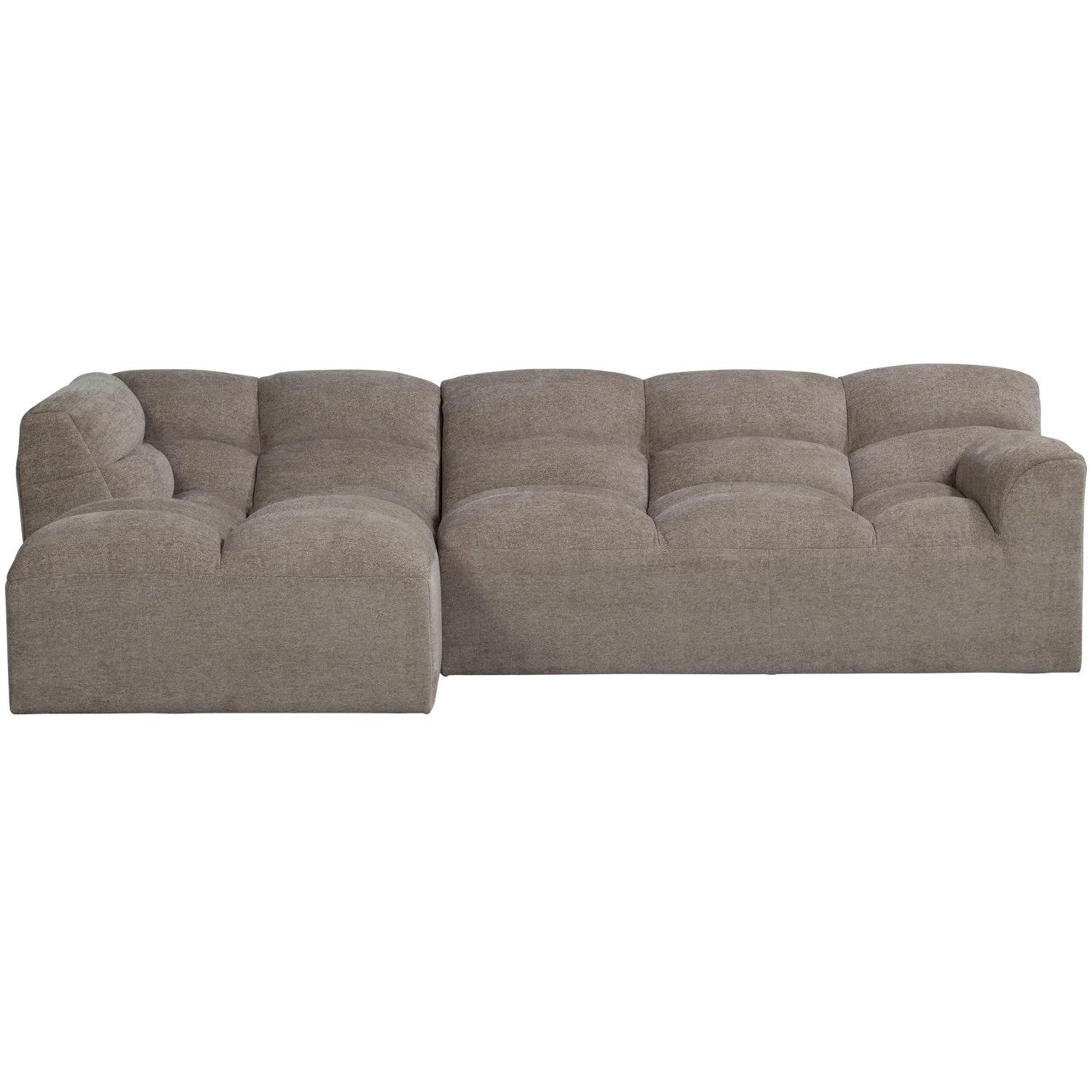 TIBAS CHAISE LONGUE LEFT WOVEN FABRIC ZAND