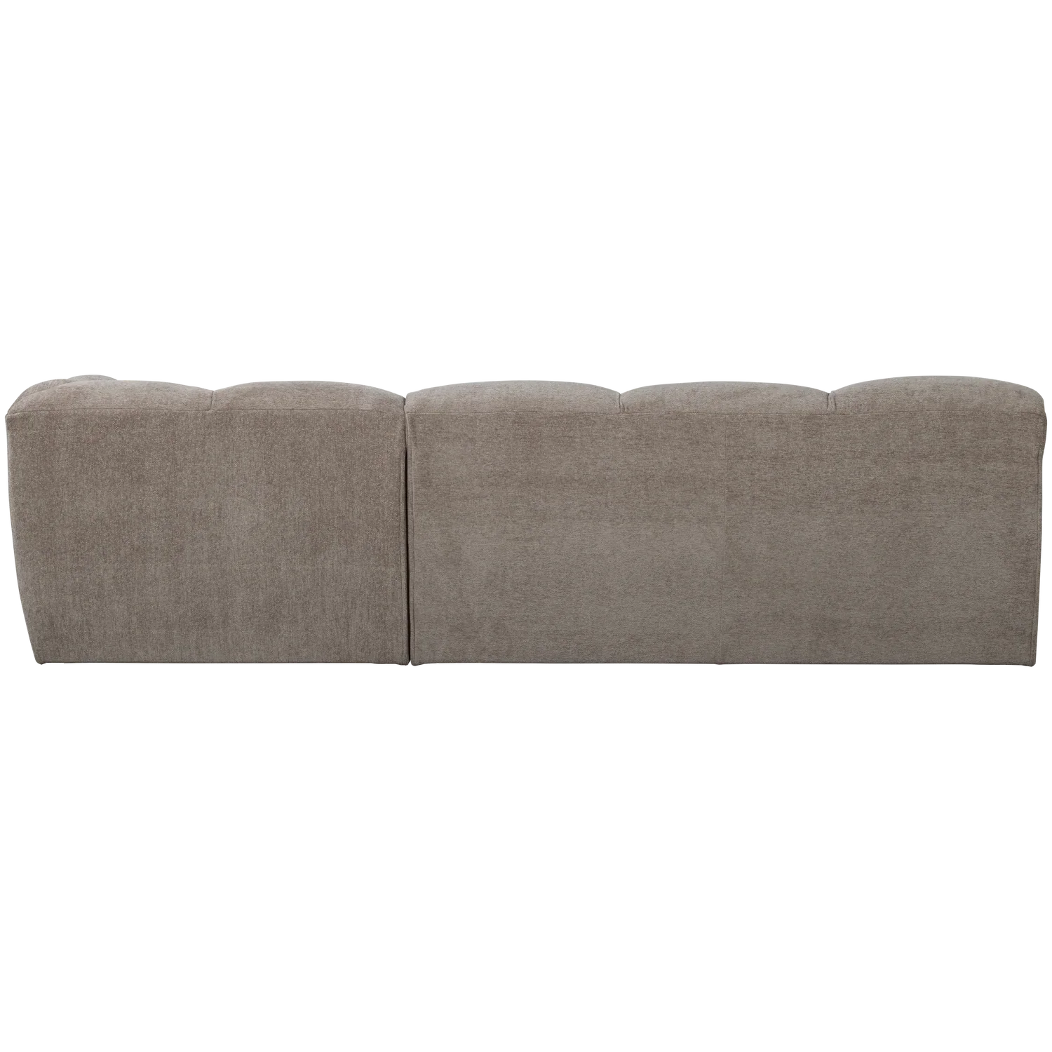 TIBAS CHAISE LONGUE RIGHT WOVEN FABRIC SAND