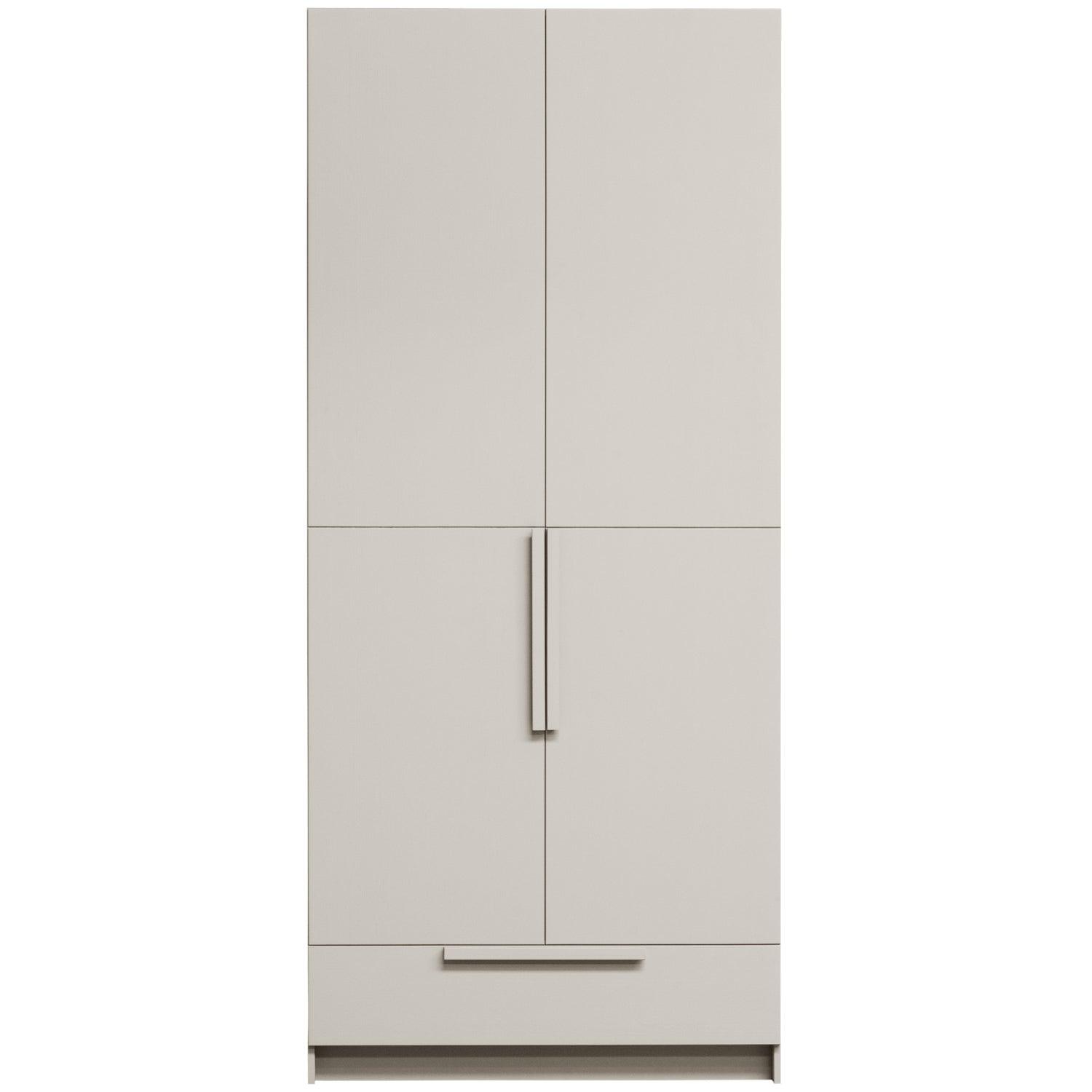 PURE 2 DRS WARDROBE SPLIT PINE DUST [fsc]