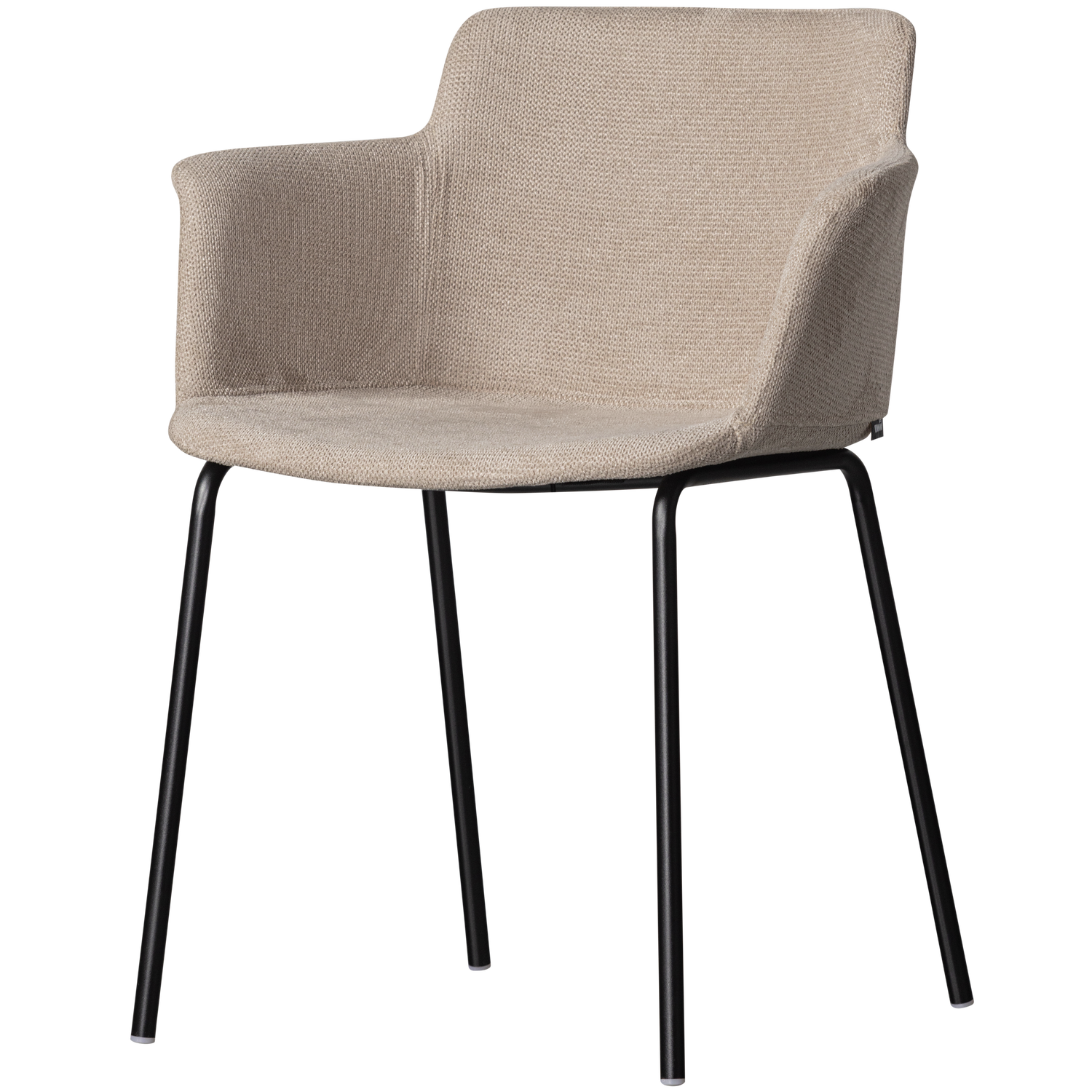 TIEME DINING CHAIR WITH ARMREST SAND