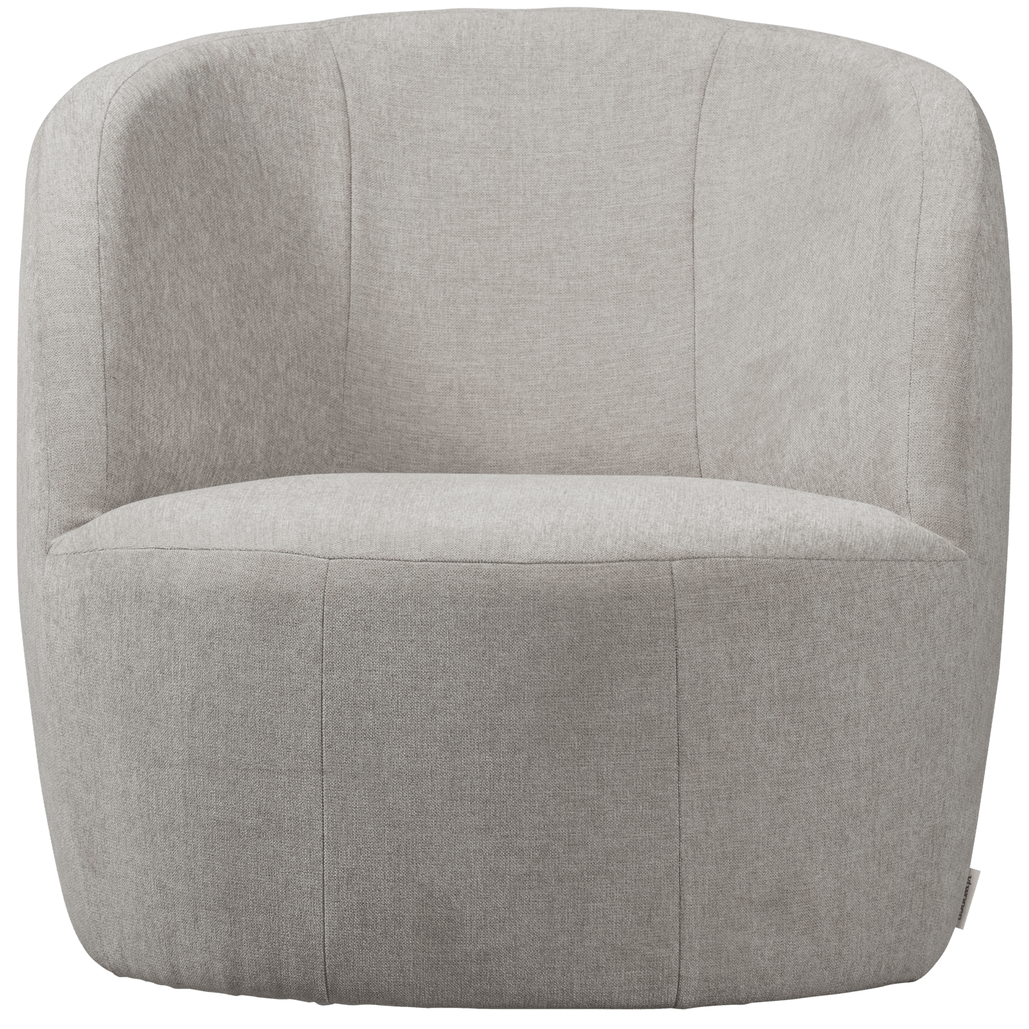 TURN SWIVEL ARMCHAIR NATURAL