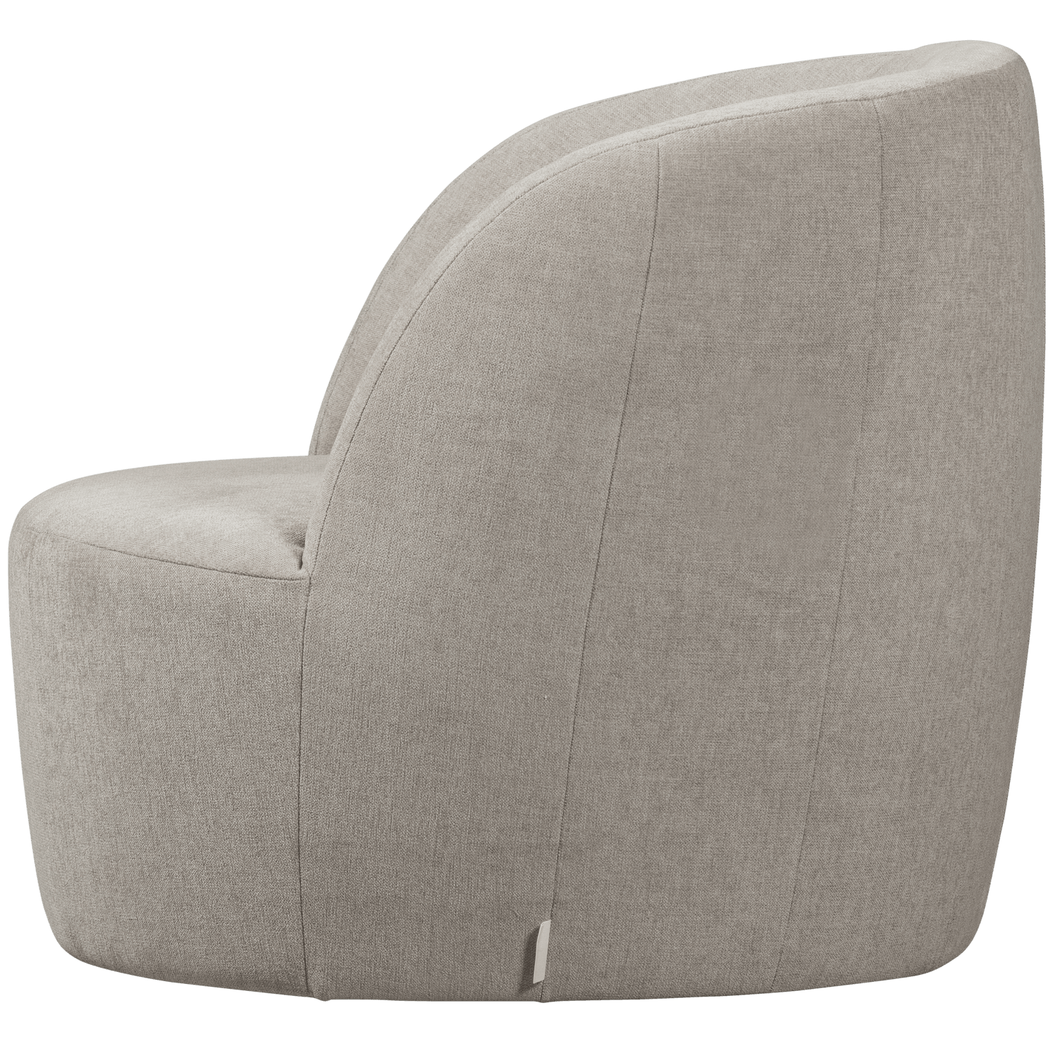 TURN SWIVEL ARMCHAIR NATURAL