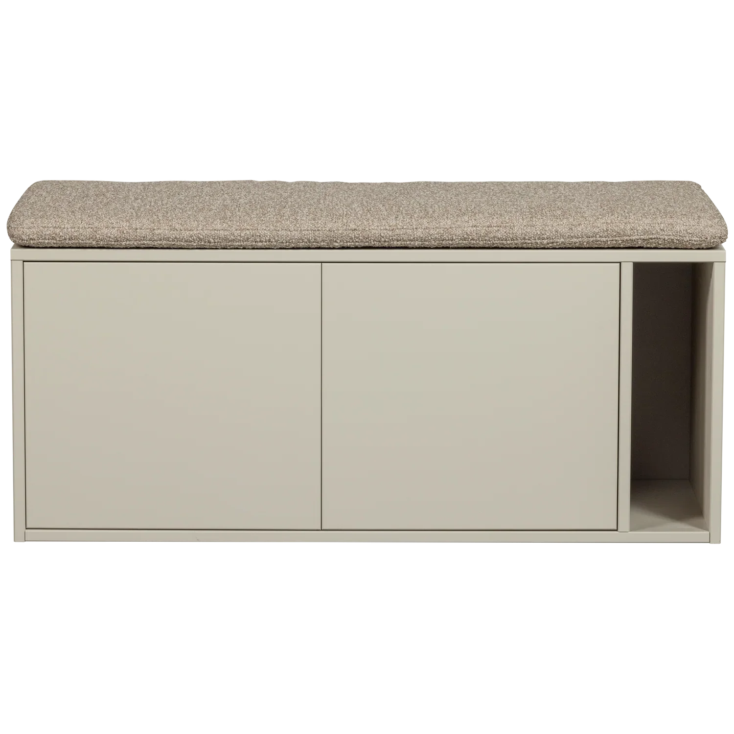 SETTLE DOWN TV UNIT/BENCH 108CM DUST WITH SEATCUSHION [fsc]