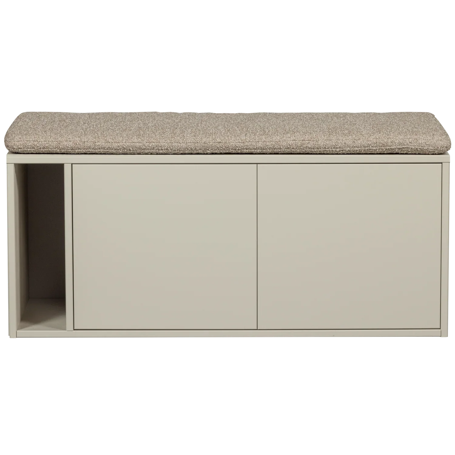SETTLE DOWN TV UNIT/BENCH 108CM DUST WITH SEATCUSHION [fsc]