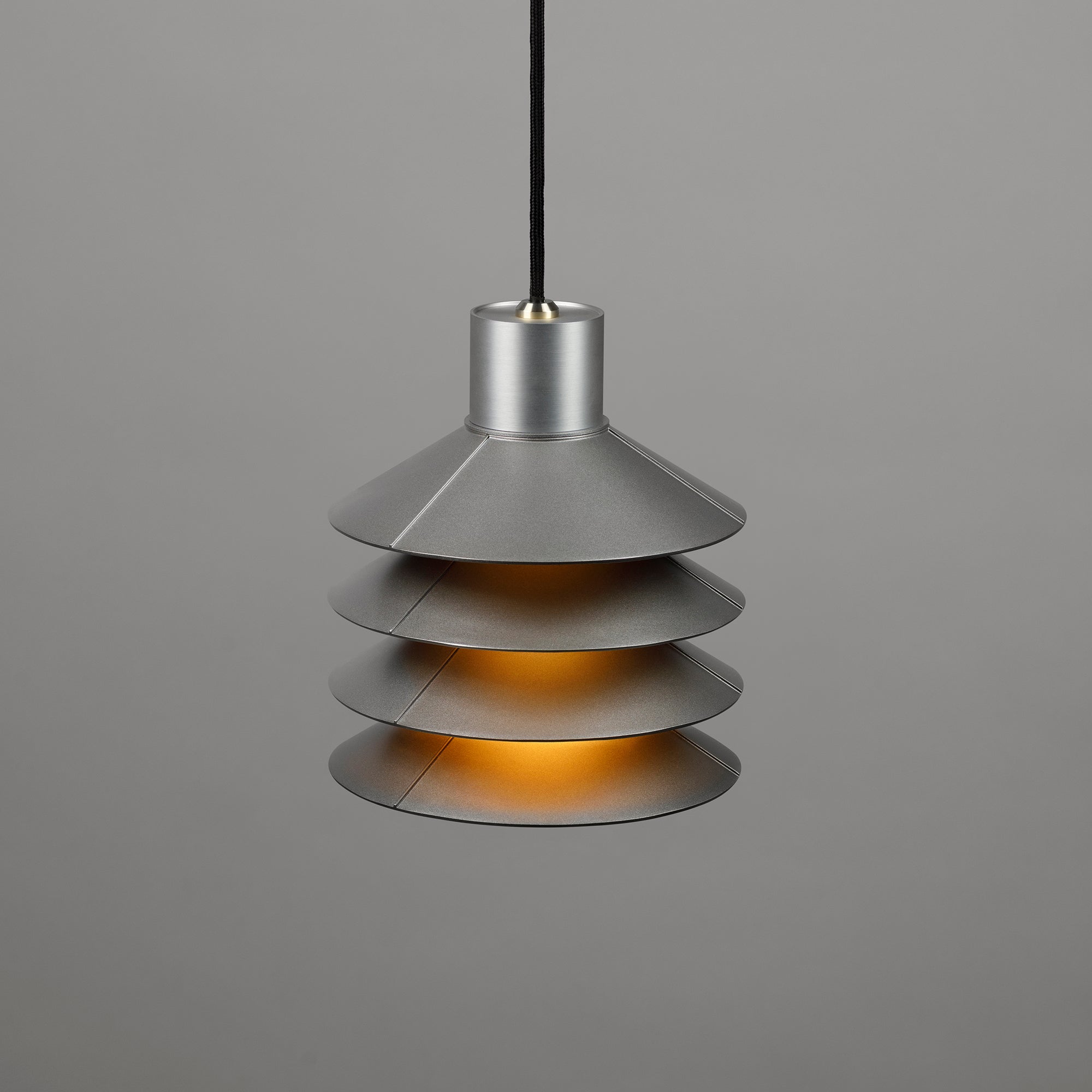 Minale lustră pendul 4Shades | aluminiu, alamă, rășină opal | bec G9 dimabil inclus