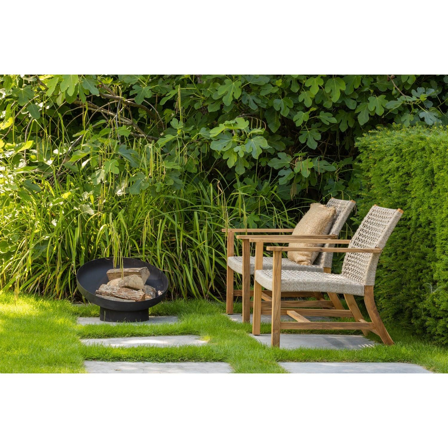 COPPER GARDEN ARMCHAIR TEAK NATURAL