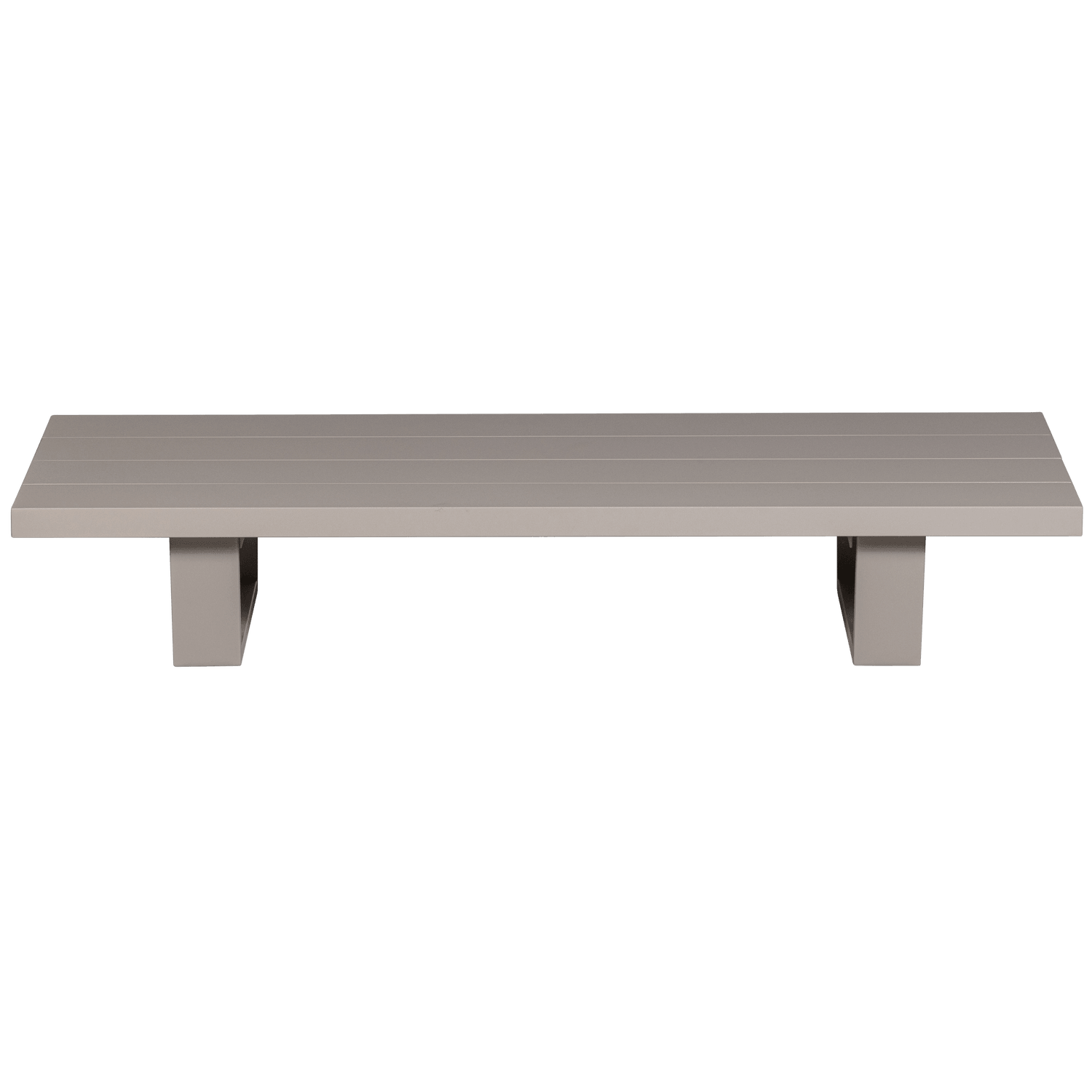 BEAR COFFEE TABLE OUTDOOR ALUMINIUM SAND