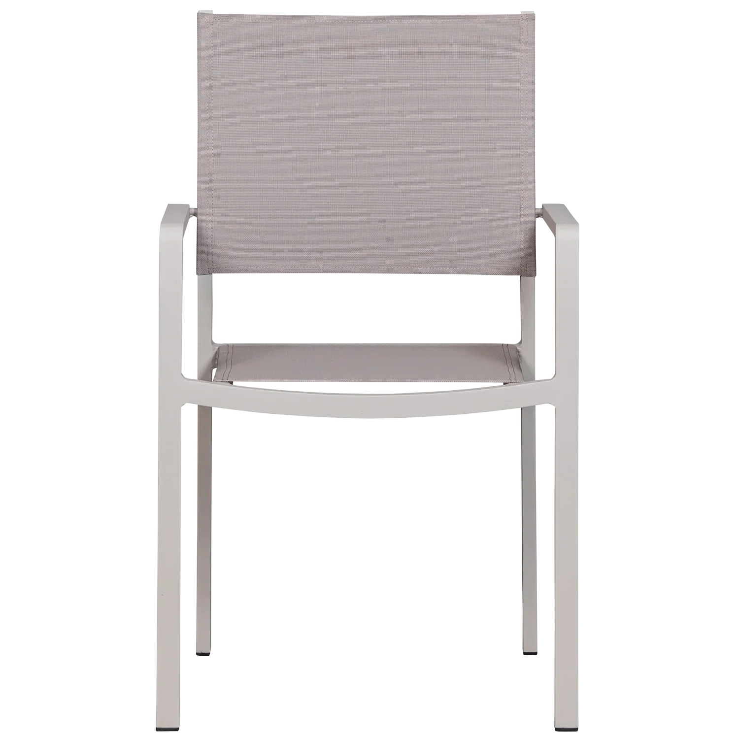 FOWL GARDEN CHAIR ALUMINIUM/TEXTILE SAND - SET OF 2