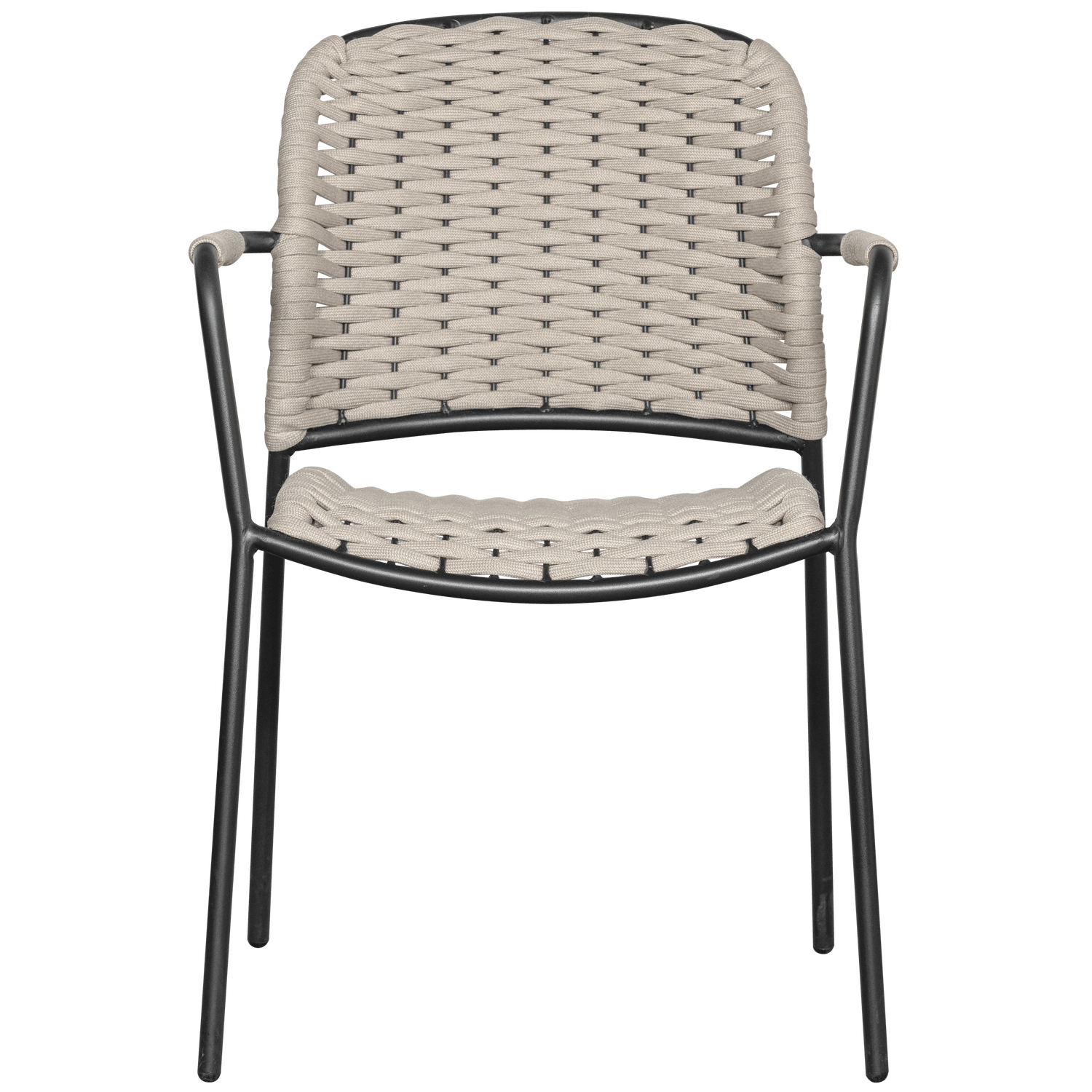 TAKU GARDEN CHAIR WITH ARMREST POLYESTER SAND