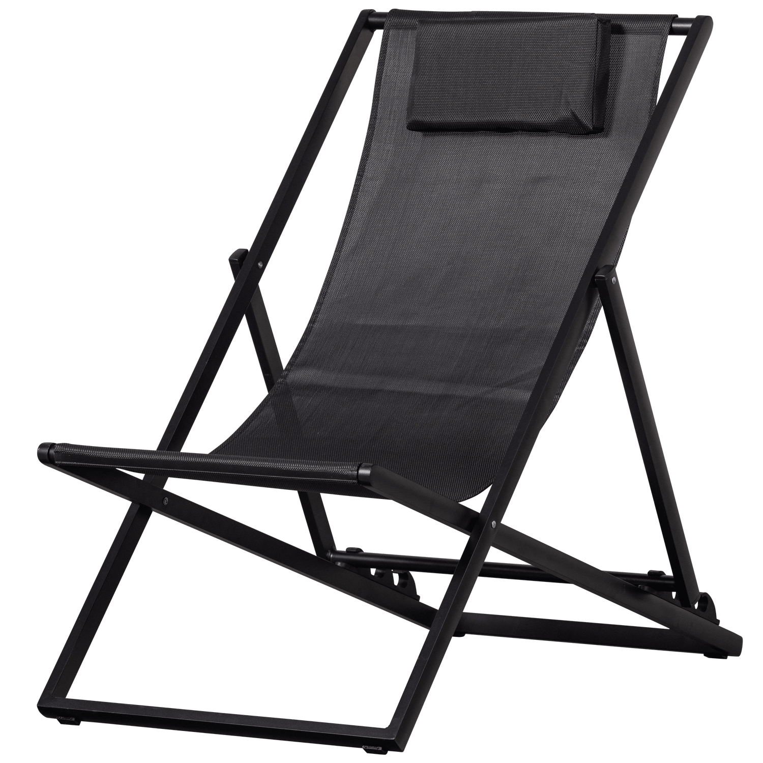 ESPER BEACH CHAIR GARDEN BLACK