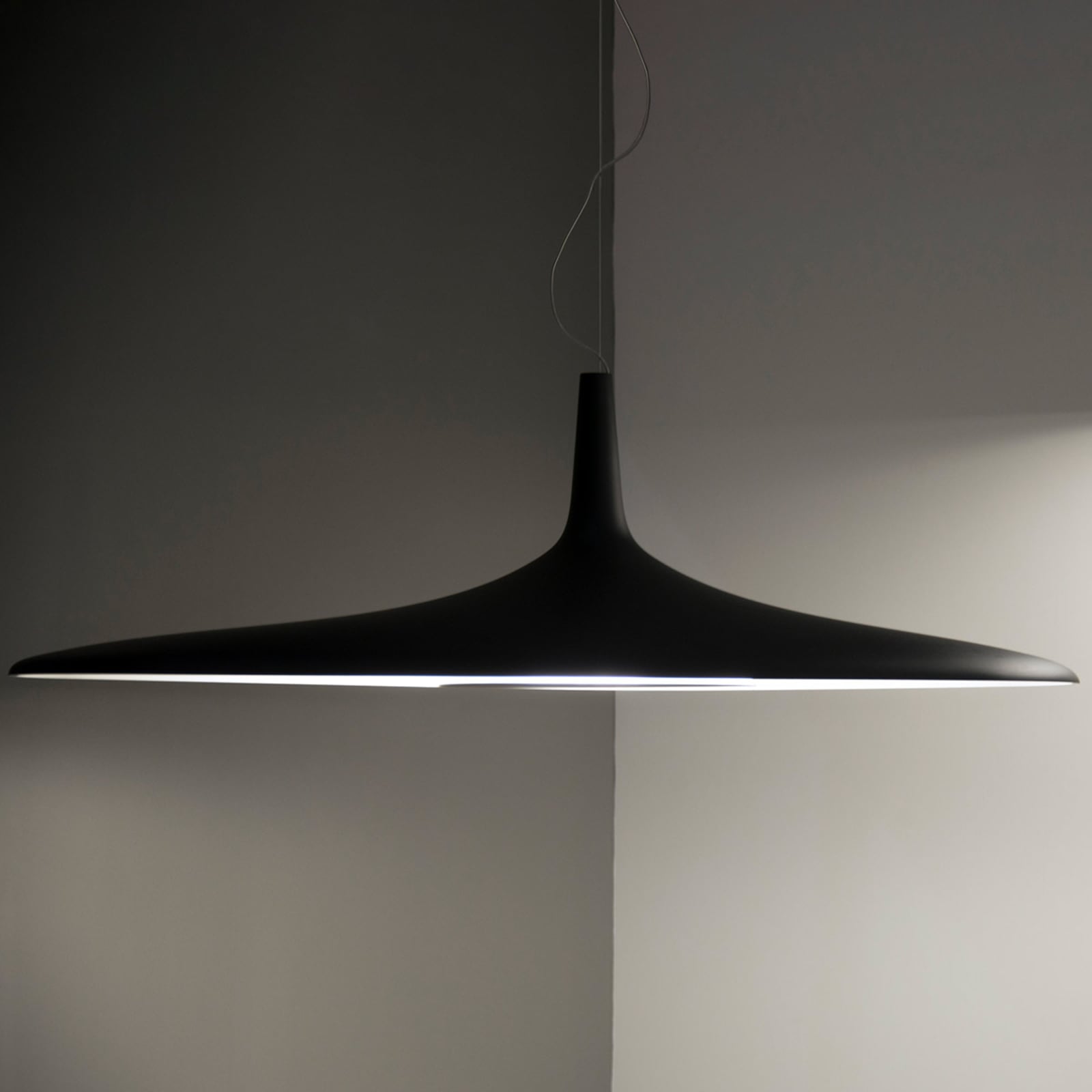 Luceplan lustră Soleil Noir | 35 negru