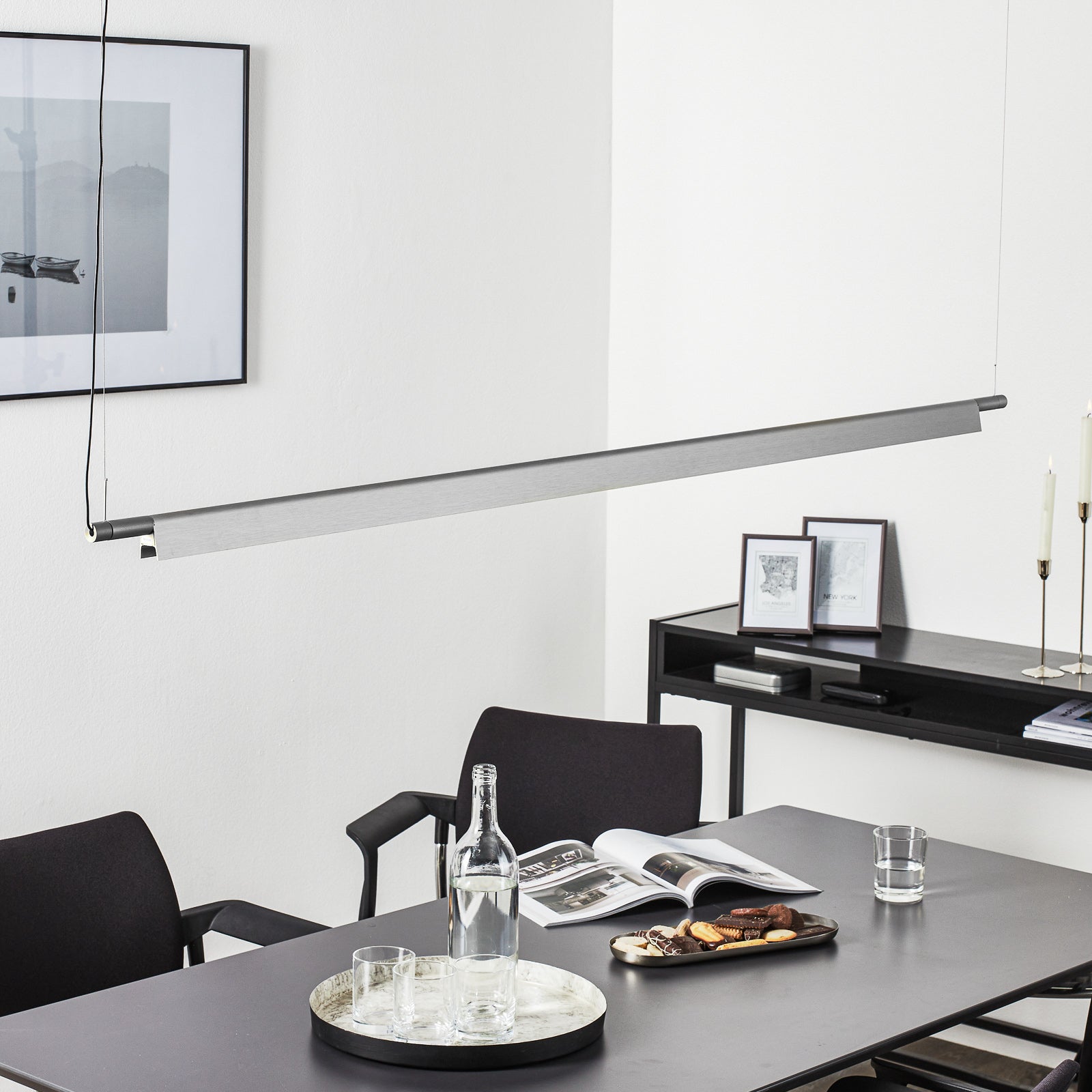 Luceplan lustră Compendium | 2700K aluminiu