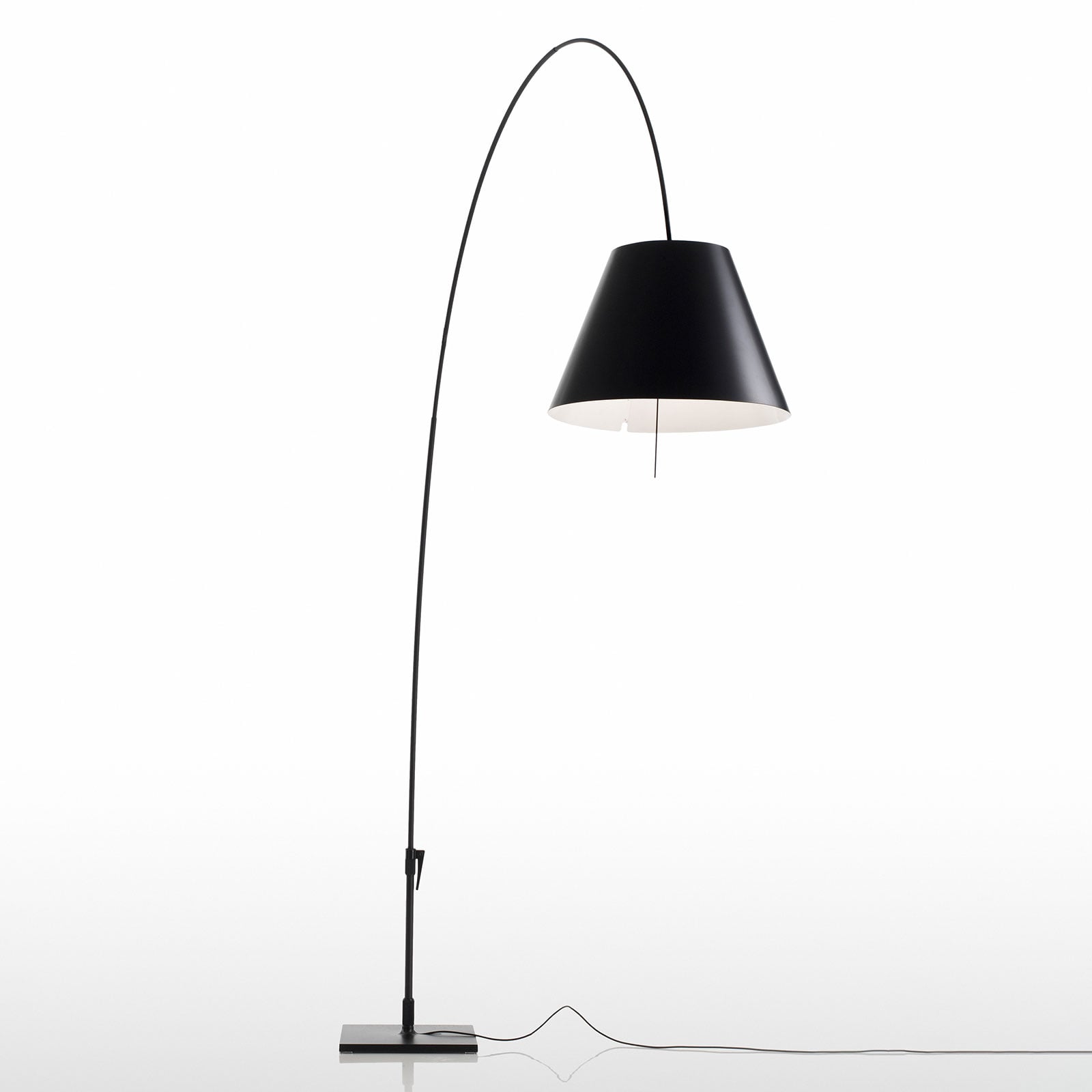 Luceplan lampă Lady Costanza | Lampa arc dimabil negru