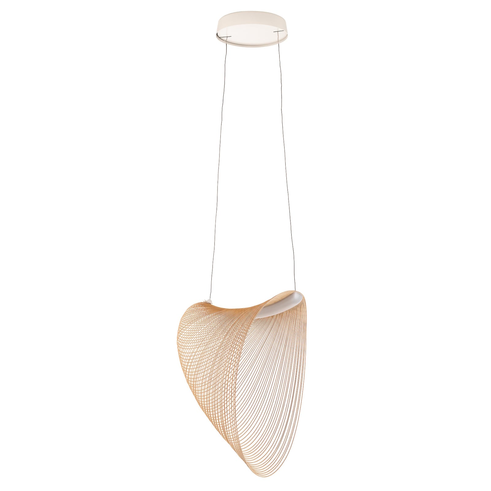 Luceplan lustră Illan | Mesteacăn | Ø 60 cm