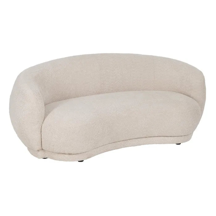Canapea tapițată bej, 191 x 93 x 75 cm – eleganță și confort