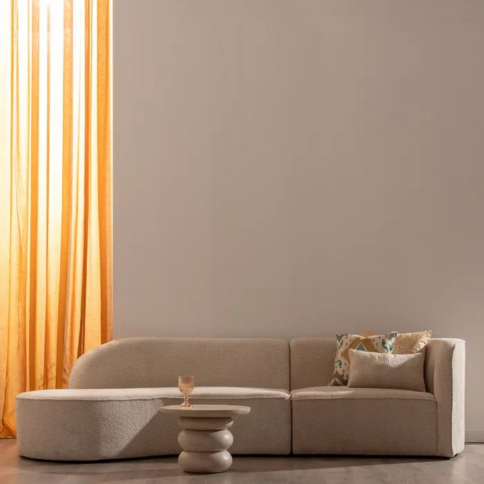 Canapea modulară 2 piese, bej, 300 x 107 x 75 cm – confort și design modern