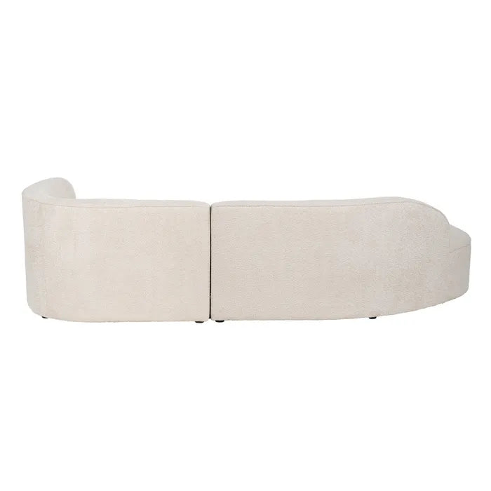 Canapea modulară 2 piese, bej, 300 x 107 x 75 cm – confort și design modern