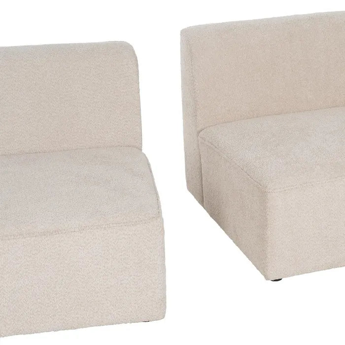 Canapea modulară 2 piese, bej, 300 x 107 x 75 cm – confort și design modern