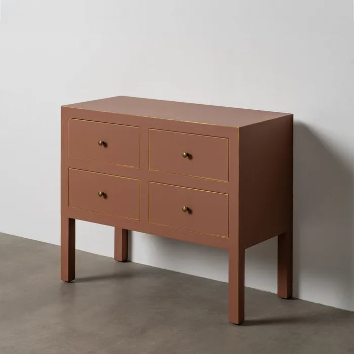 Comodă mocha din MDF, 80 x 36 x 66,50 cm – soluție elegantă de depozitare