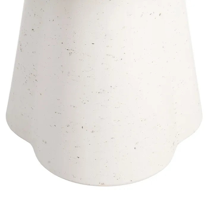 Ixia Masă Dining , Rotundă, Aspect Terrazzo și Microciment, 120 x 120 x 76 cm