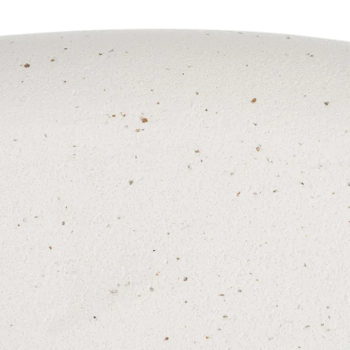 Ixia Masă Dining , Rotundă, Aspect Terrazzo și Microciment, 120 x 120 x 76 cm
