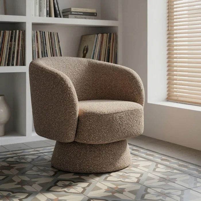 Fotoliu Pivotant pentru Living din Material Textil (78 x 79 x 77 cm)