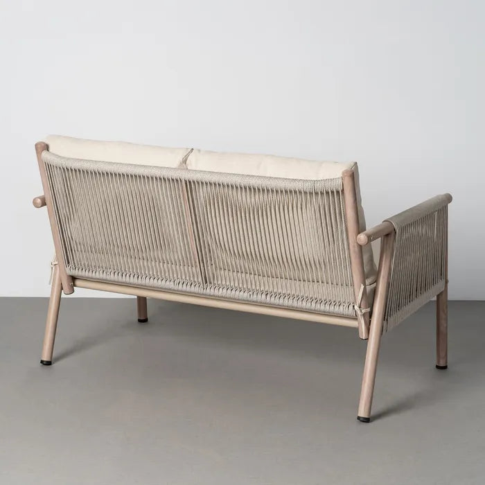 Set Mobilier Grădină SALINA – Design din Ratan PE și Blat din Piatră Sinterizată (4 Piese) 16