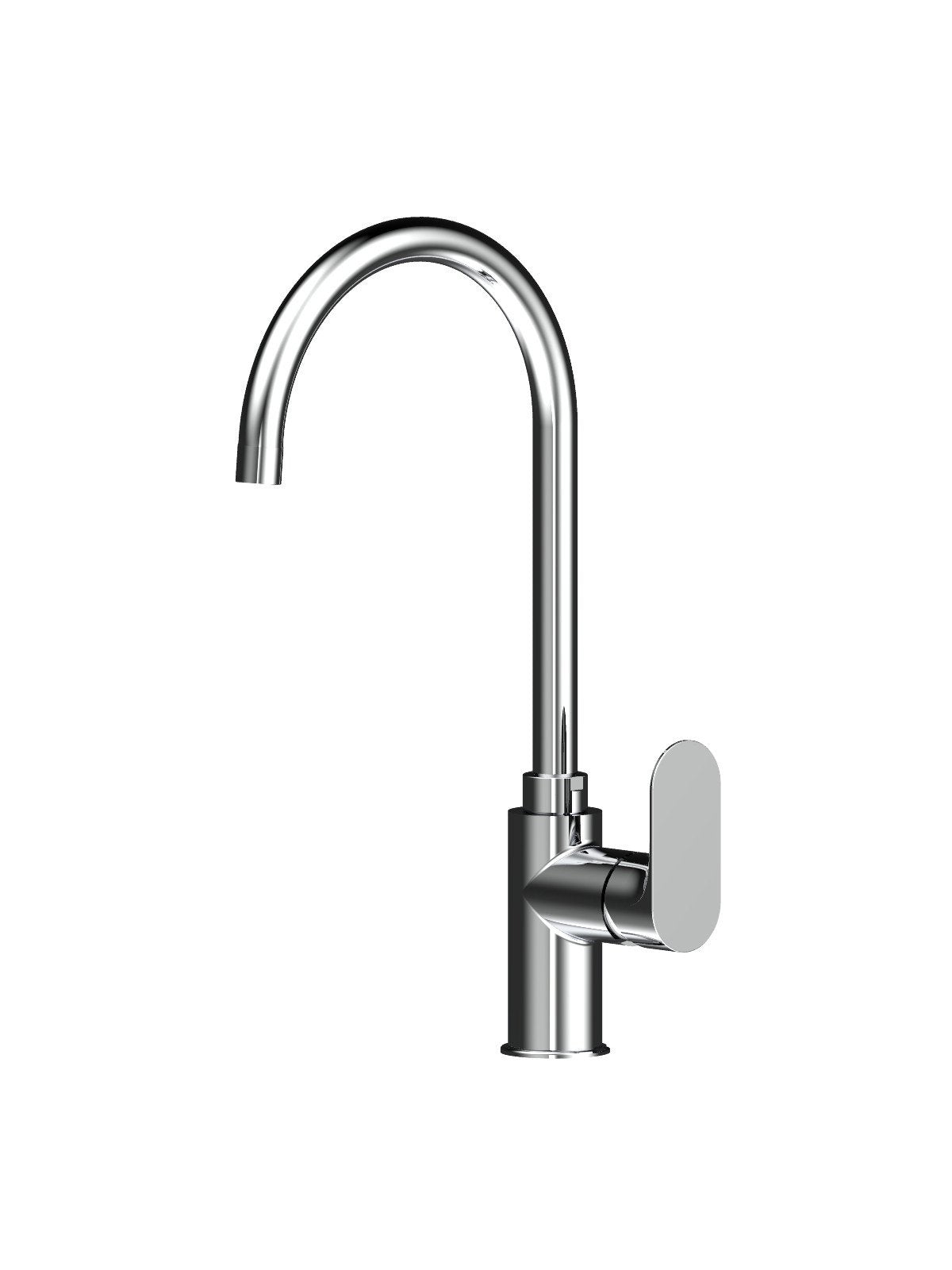 Fratelli Frattini Baterie bucatarie monocomanda, pipa rotativa Lea 64165 | Alama | Crom