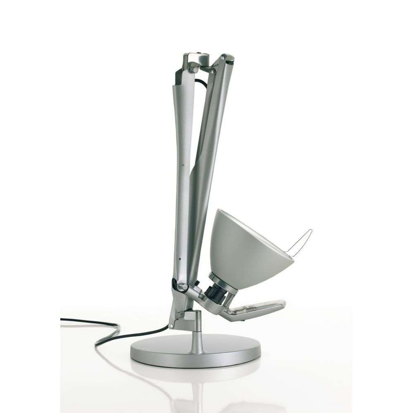 Luceplan veioză Fortebraccio | Picior metal rotativă