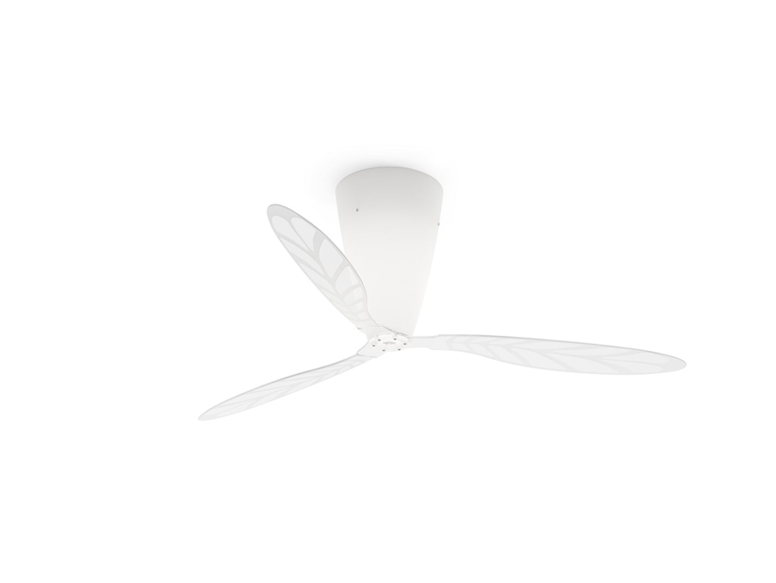 Luceplan plafonieră Blow | Transparent print E27