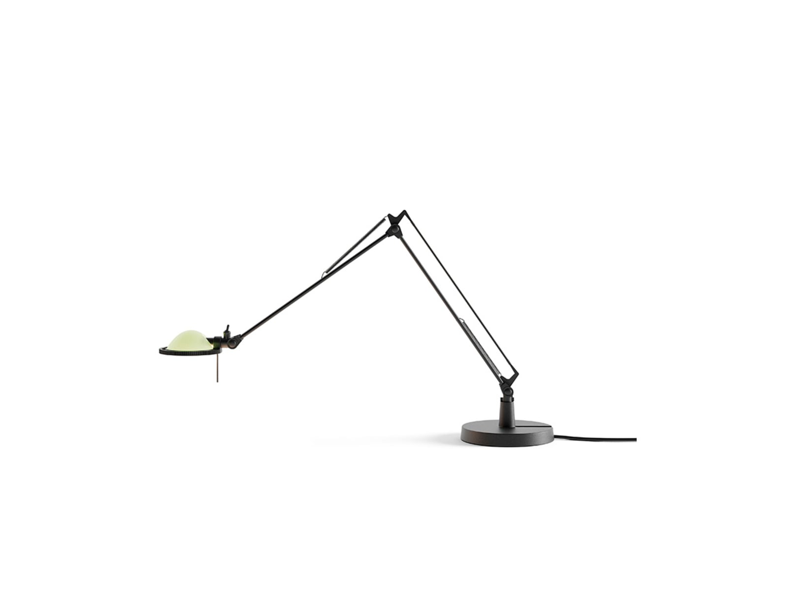 Luceplan veioză Berenice | Verde salvie/negru 30 | 30 cm