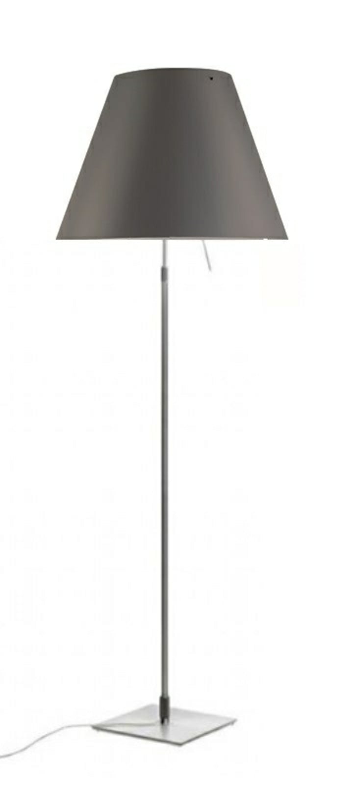Luceplan lampadar Costanza | Aluminiu gri beton