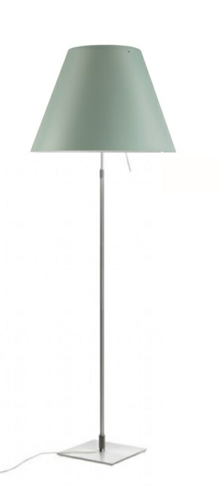 Luceplan lampadar Costanza | Aluminiu verde