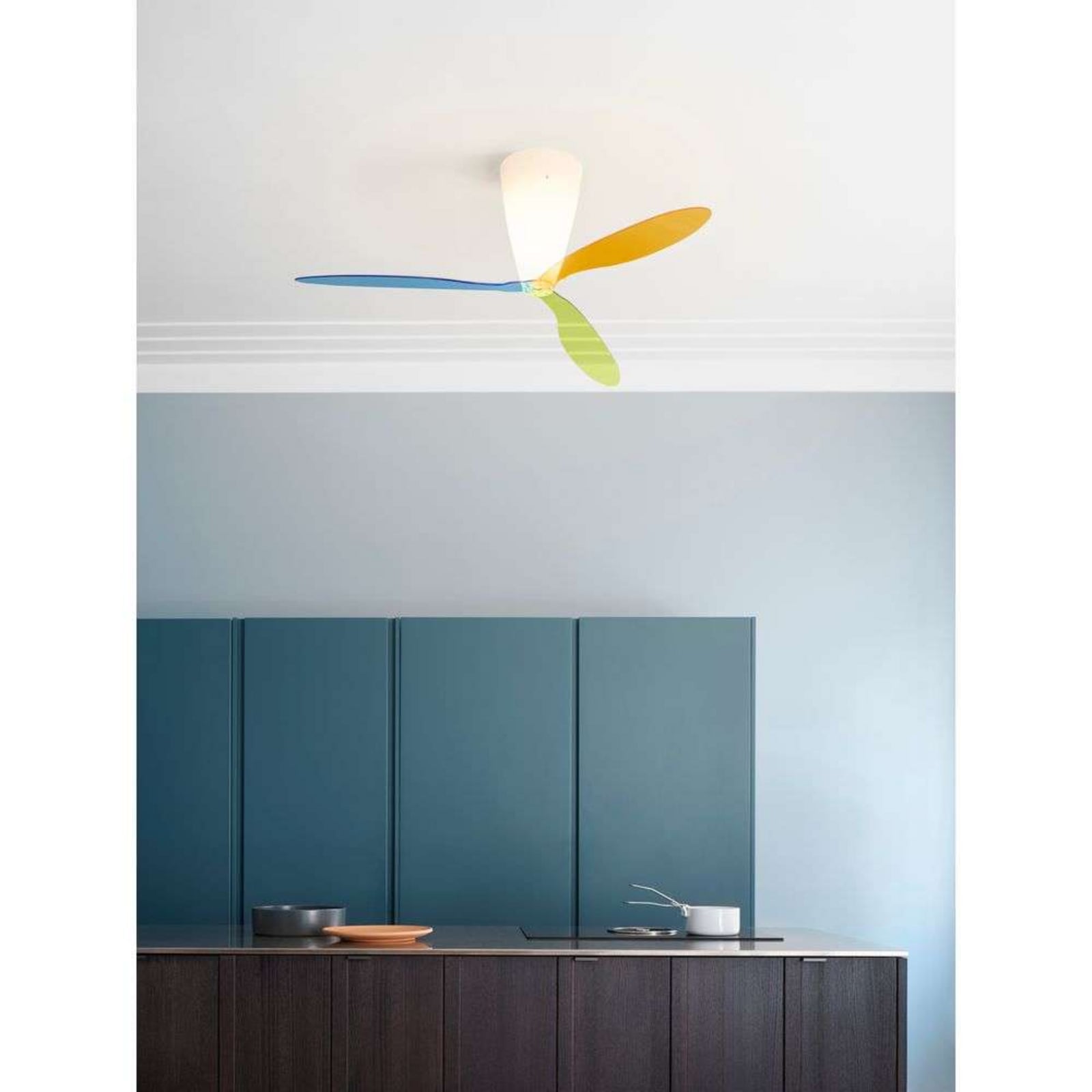 Luceplan plafonieră Blow | Multicolor E27
