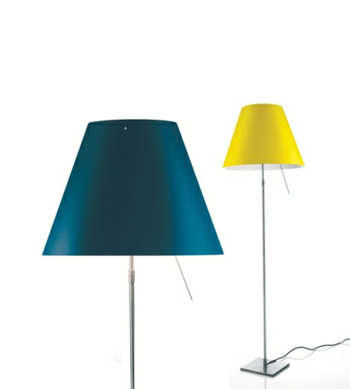 Luceplan lampadar Costanza | Aluminiu nude
