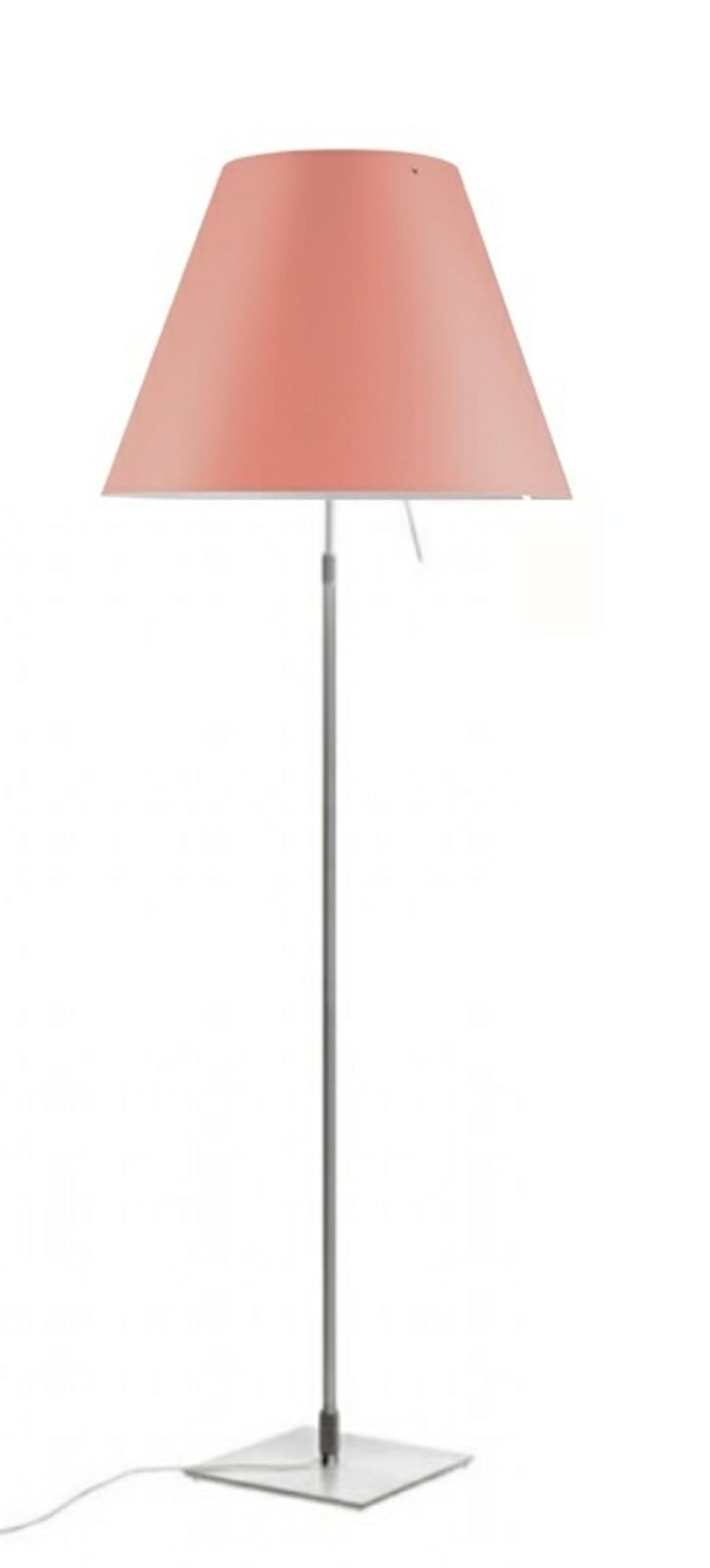 Luceplan lampadar Costanza | Aluminiu roz