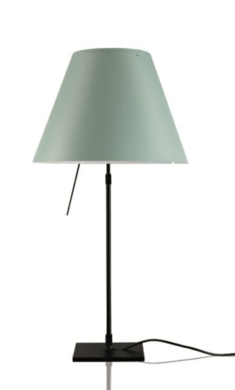 Luceplan veioză Costanza | Verde/negru dimabil