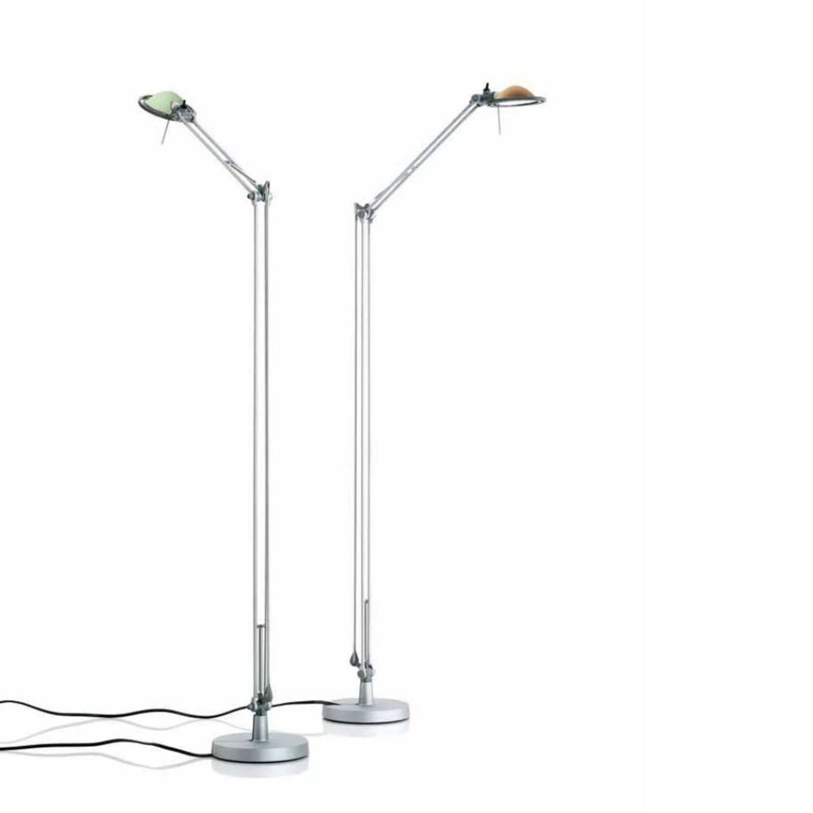 Luceplan lampadar Berenice | Aluminiu/aluminiu