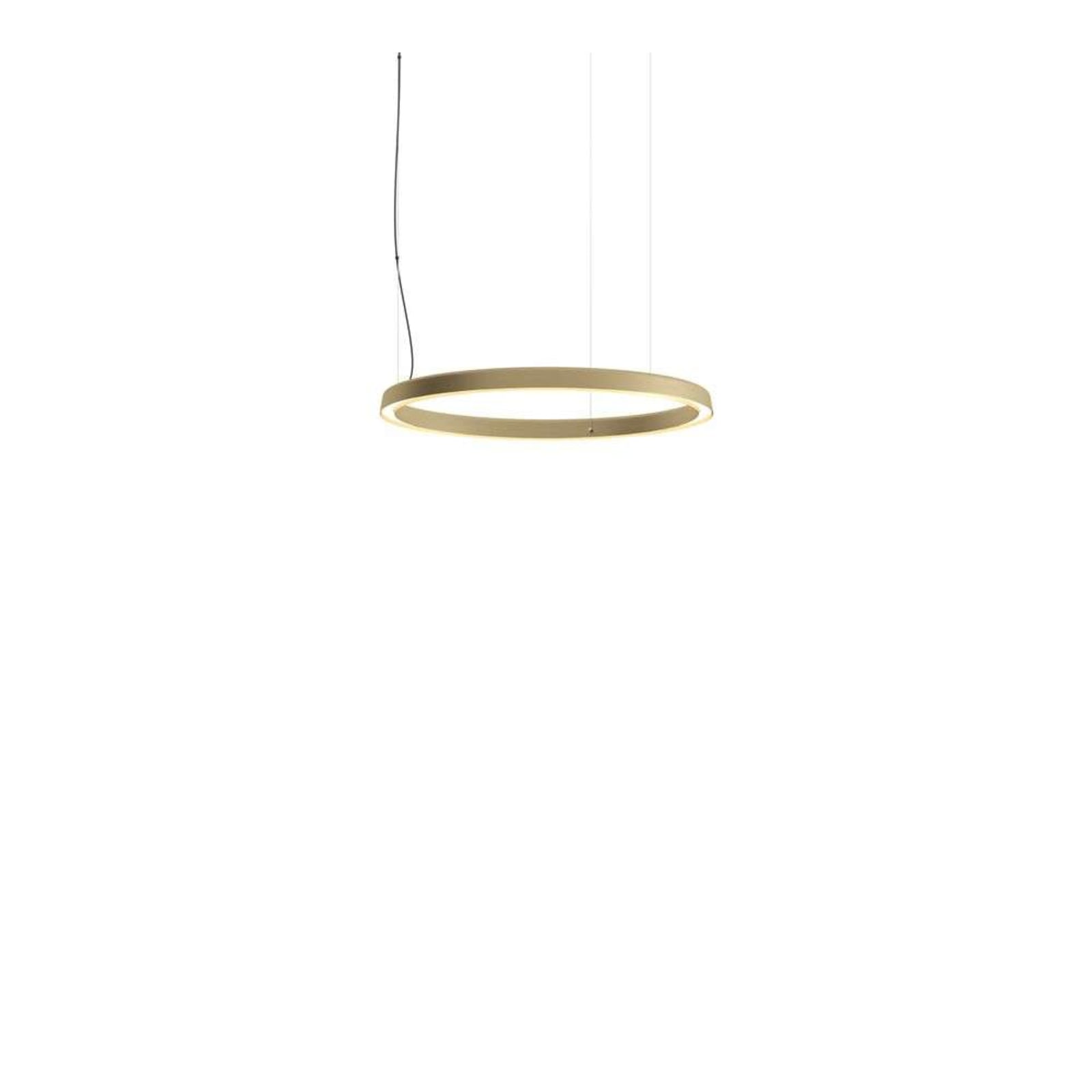 Luceplan lustră Compendium Circle | Led alamă | Ø 72 cm