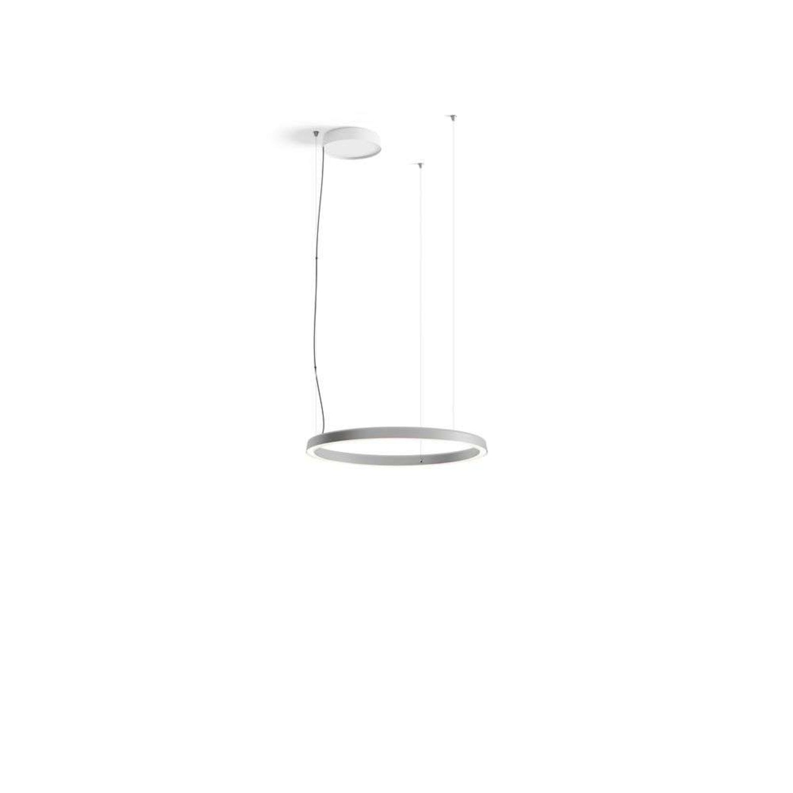 Luceplan lustră Compendium Circle | Led aluminiu | Ø 72 cm