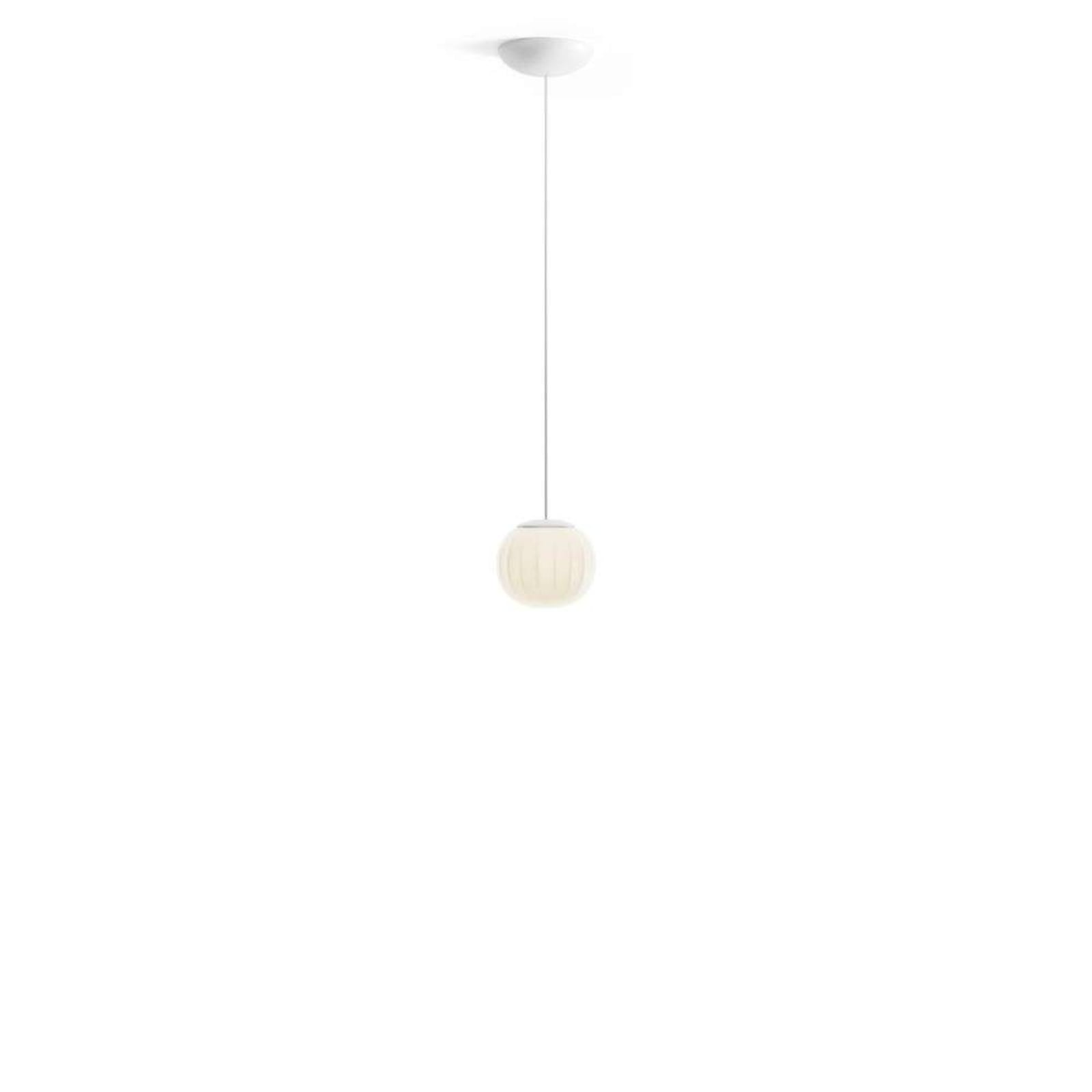 Luceplan lustră Lita | Alb | Ø 14 cm