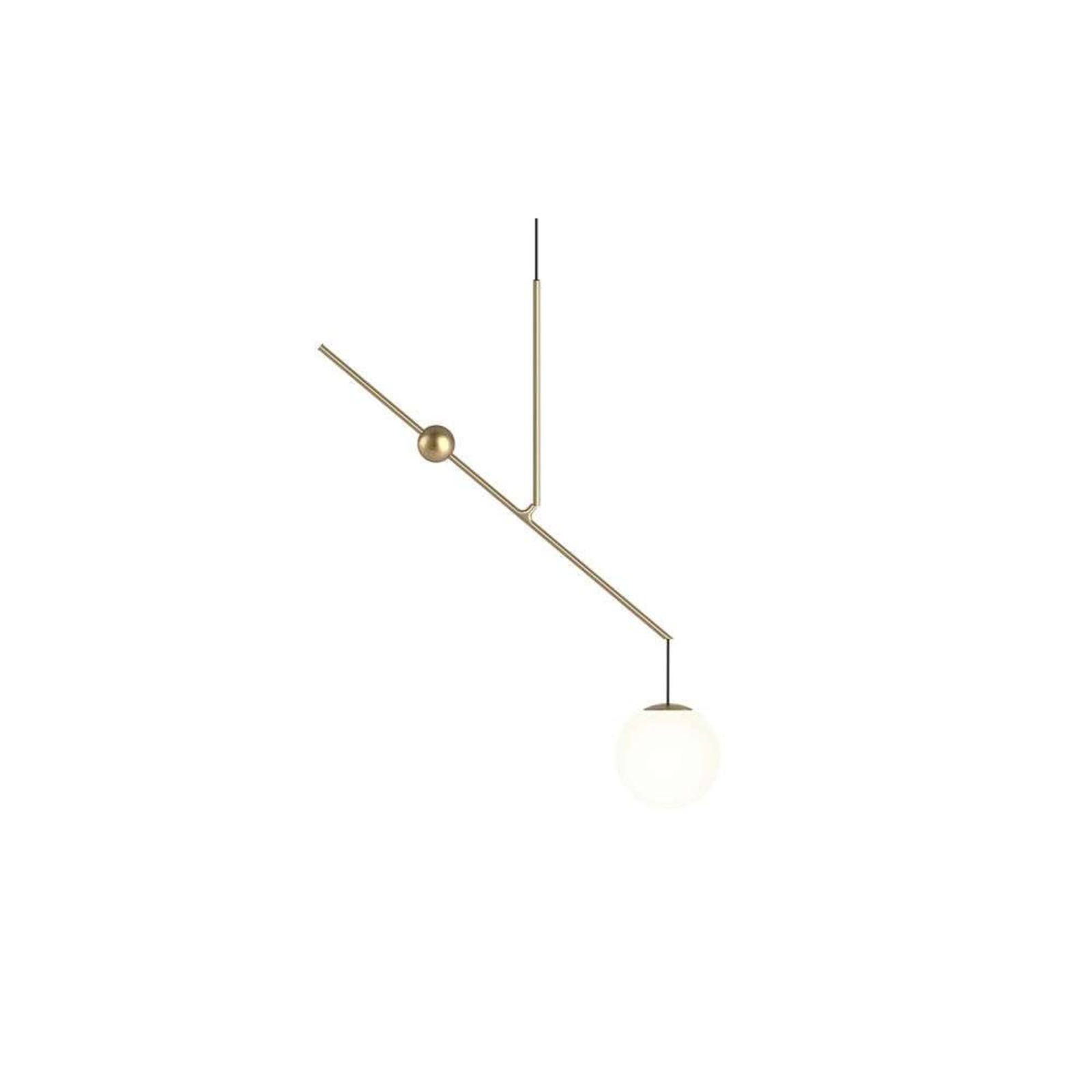 Luceplan lustră Malamata | Alamă | Ø 22 cm