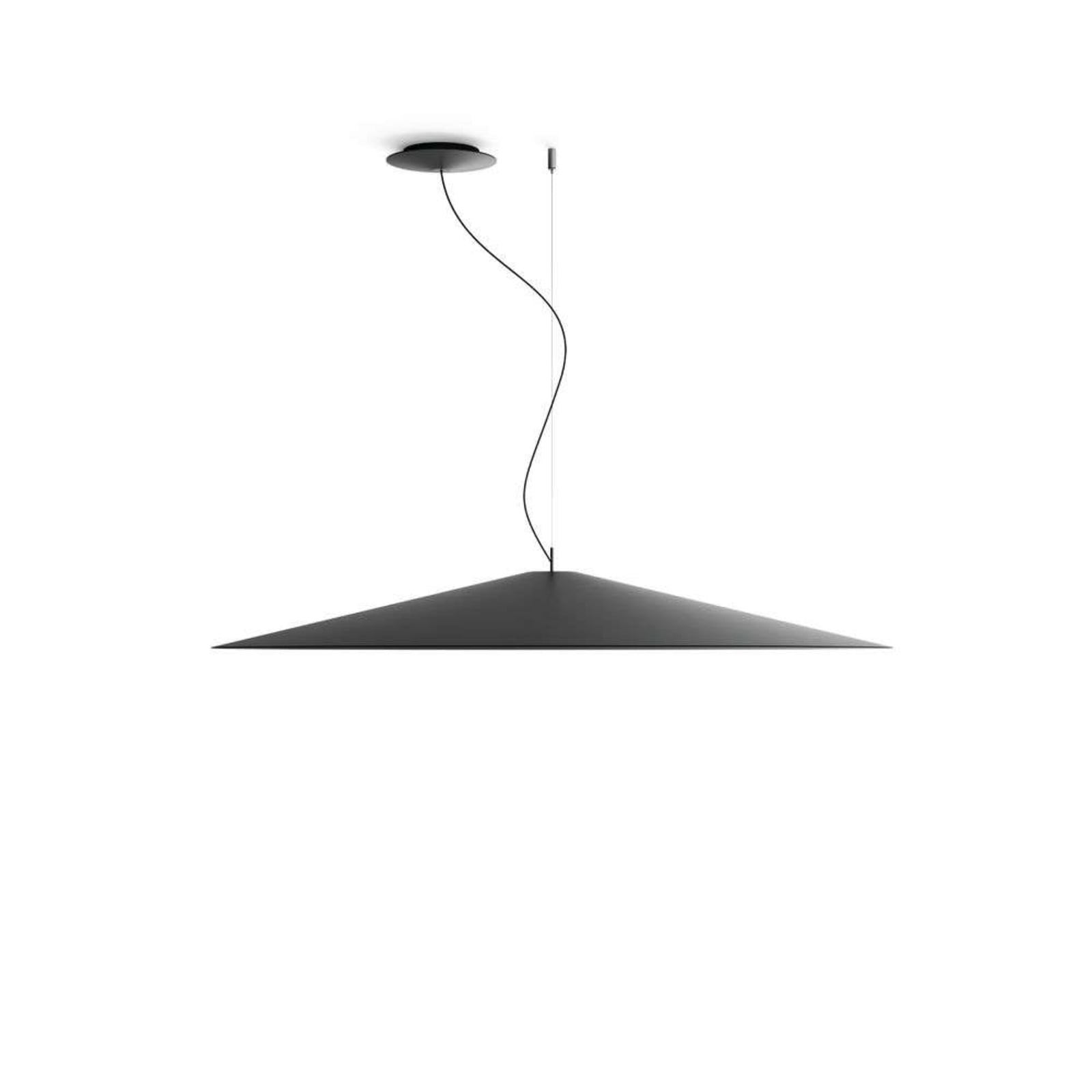 Luceplan lustră Koinè | 2700K negru | Ø 110 cm