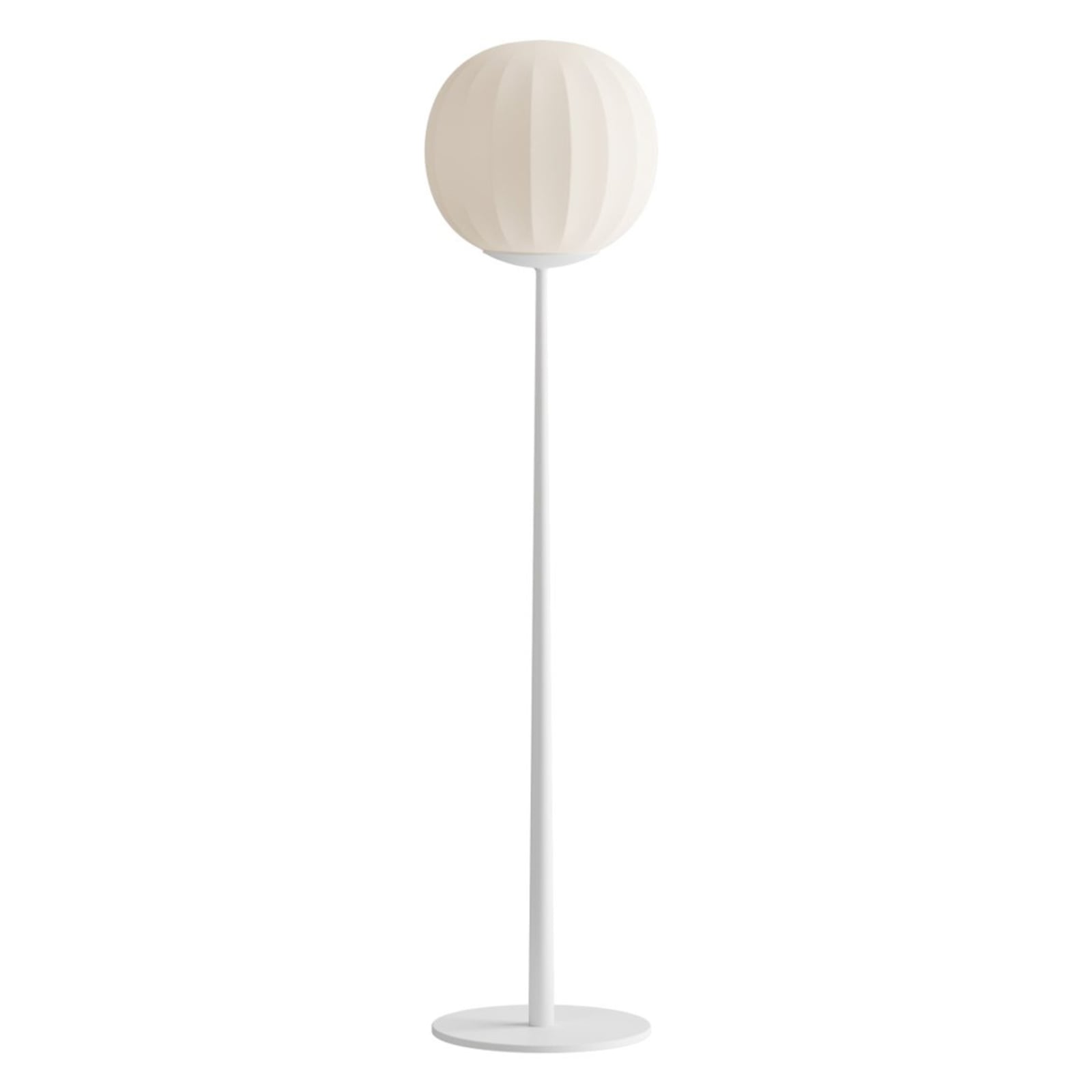 Luceplan lampadar Lita | Alb | Ø 42 cm