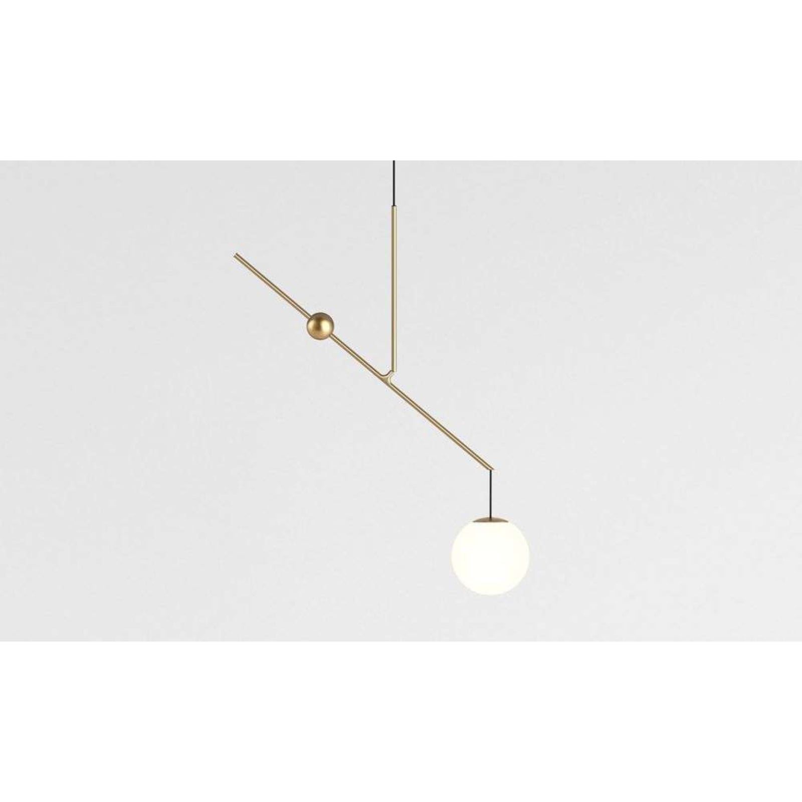 Luceplan lustră Malamata | Mat negru | Ø 22 cm