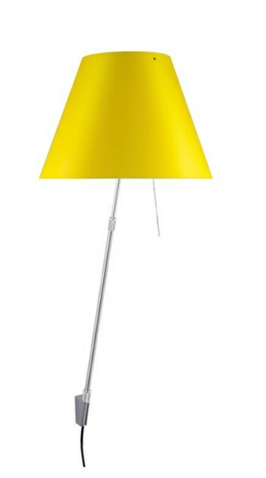 Luceplan aplică Costanza | Reglabil aluminiu galben
