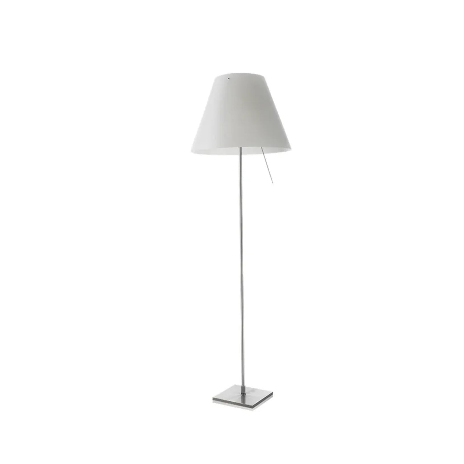 Luceplan lampadar Costanza | Fixă aluminiu mistic alb