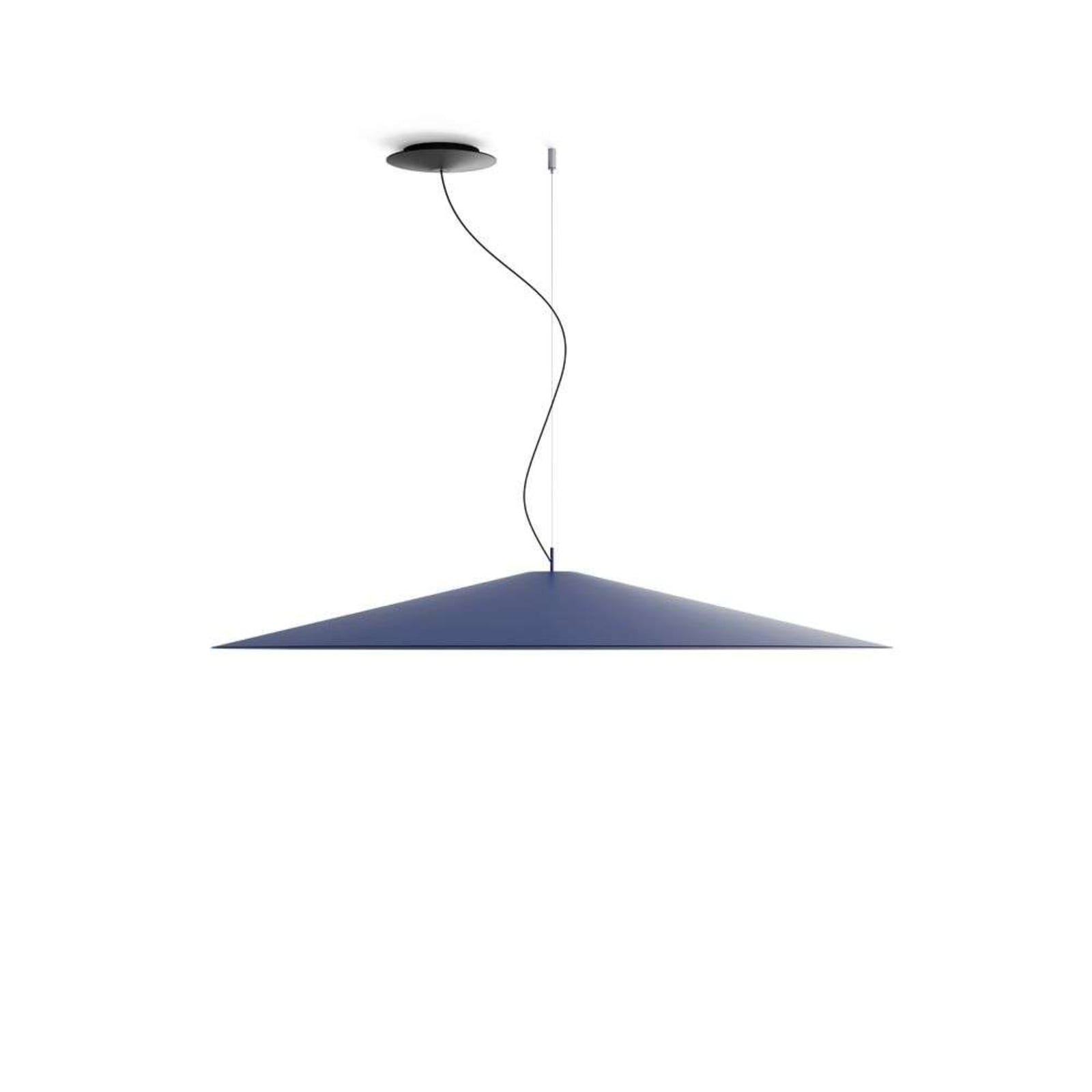 Luceplan lustră Koinè | 2700K albastru | Ø 110 cm